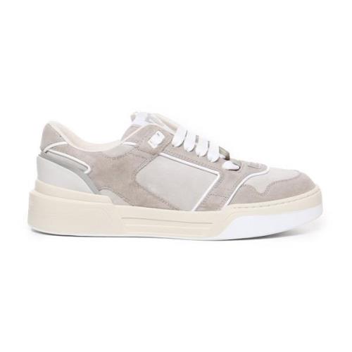 Dolce & Gabbana Beige Sneakers med Logotyp Beige, Herr