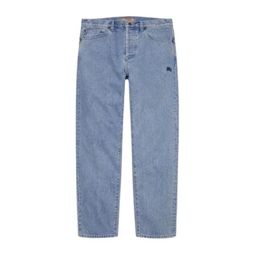 Supreme Blå Regular Jean Limited Edition Blue, Herr