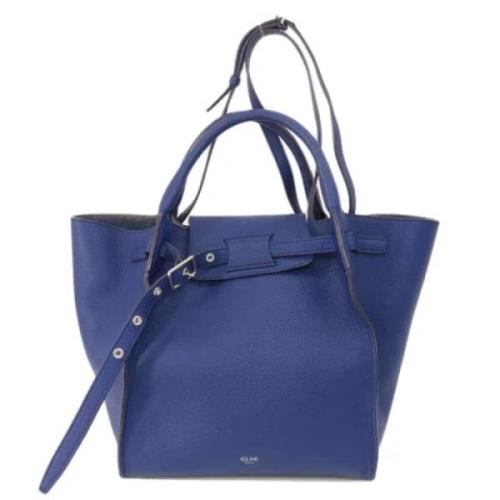 Celine Vintage Pre-owned Laeder celine-vskor Blue, Dam