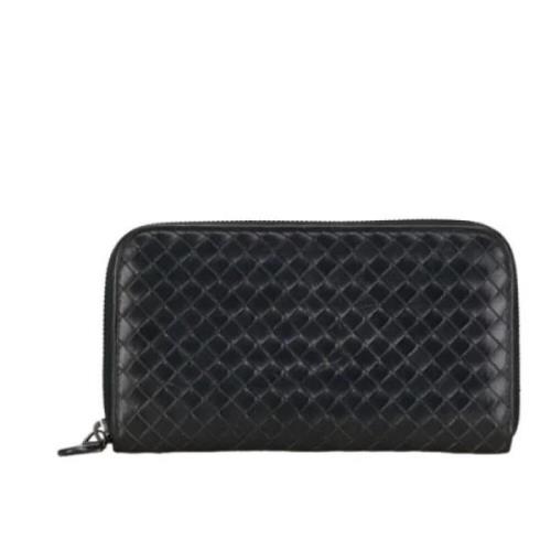 Bottega Veneta Vintage Pre-owned Laeder plnbcker Black, Dam