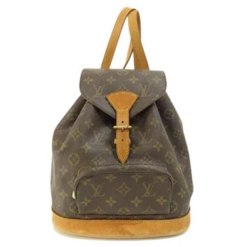 Louis Vuitton Vintage Pre-owned Canvas louis-vuitton-vskor Brown, Dam