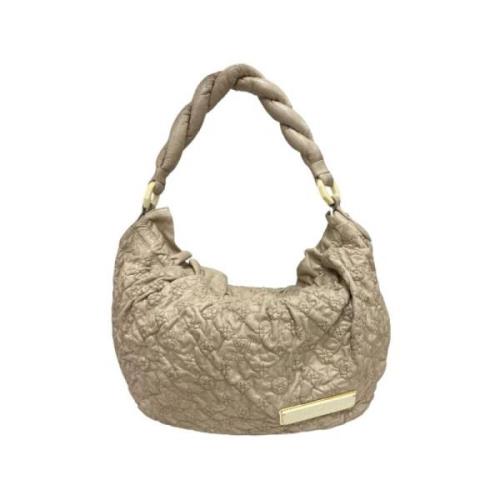 Louis Vuitton Vintage Pre-owned Laeder handvskor Beige, Dam