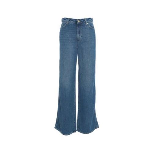 7 For All Mankind Blå Jeans Aw24 Damkläder Blue, Dam