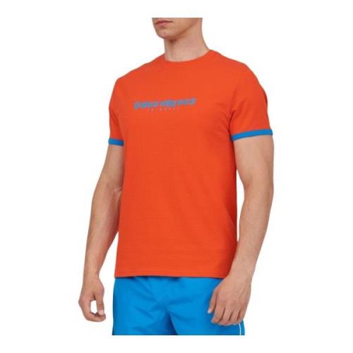 Bikkembergs Grundläggande Herr T-shirt Orange, Herr