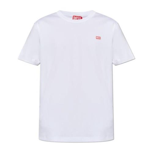 Diesel T-shirt T-Miegor-K77 White, Herr