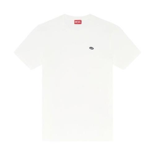 Diesel Vita T-shirts och Polos White, Herr