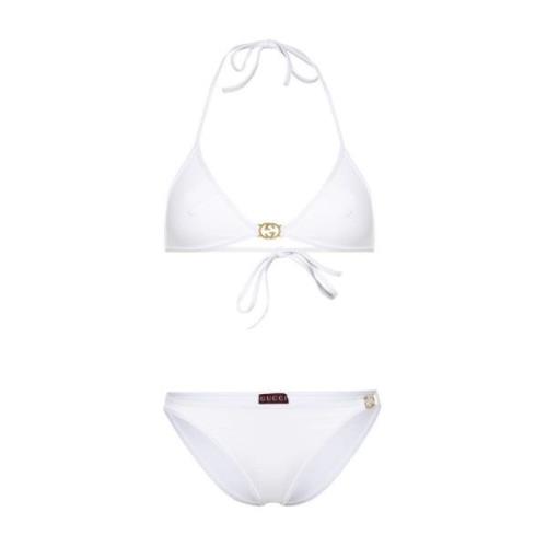 Gucci Vitt Havkläder Set White, Dam