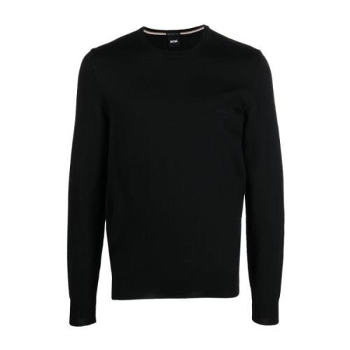 Hugo Boss Svart Sweater Kollektion Black, Herr