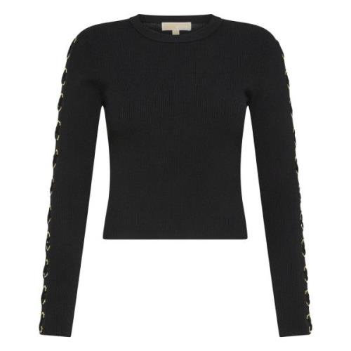 Michael Kors Svart Sweater Kollektion Black, Dam