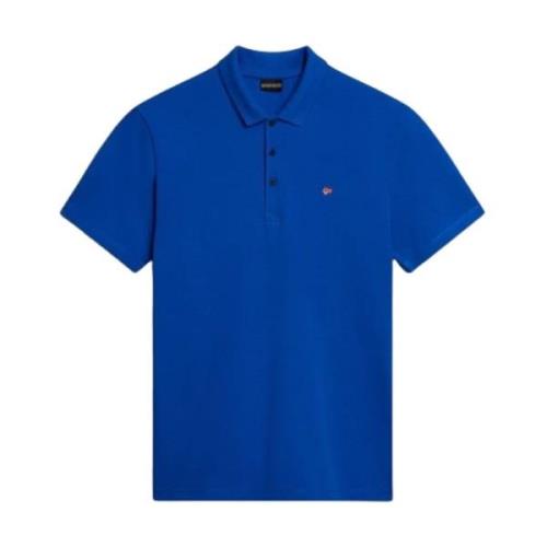 Napapijri Herr Polo Sommarkollektion Blue, Herr