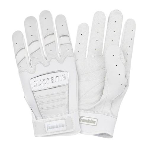 Supreme Begränsad upplaga Batting Glove White White, Herr