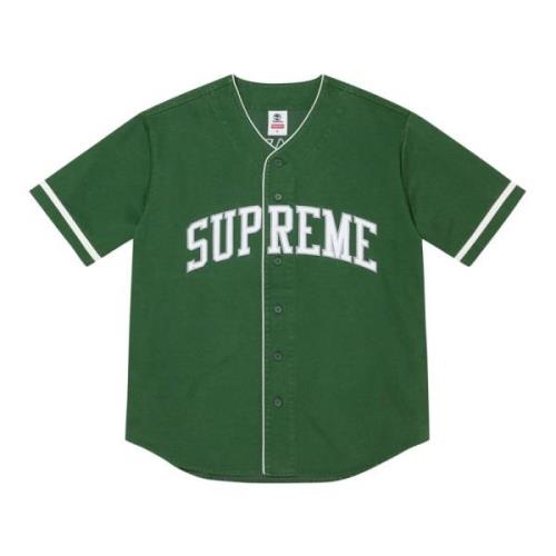 Supreme Grön Baseballtröja Limited Edition Green, Herr