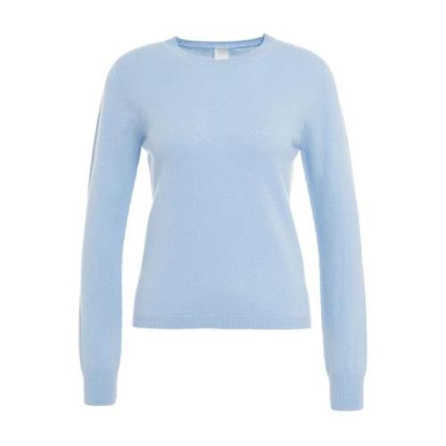 MVM Blå Stickat Aw24 Blue, Dam