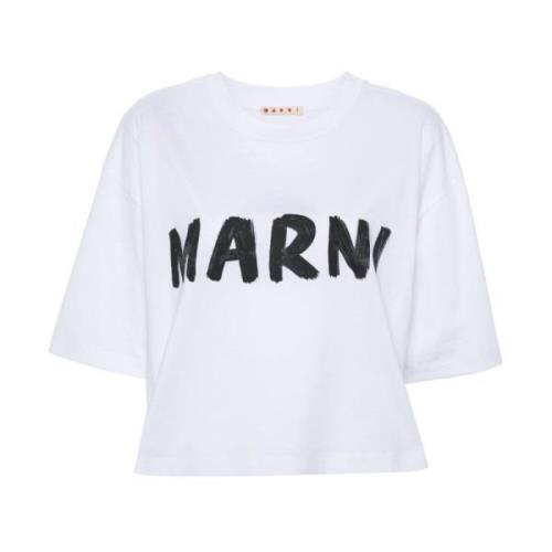 Marni Snygga T-shirts och Polos White, Dam