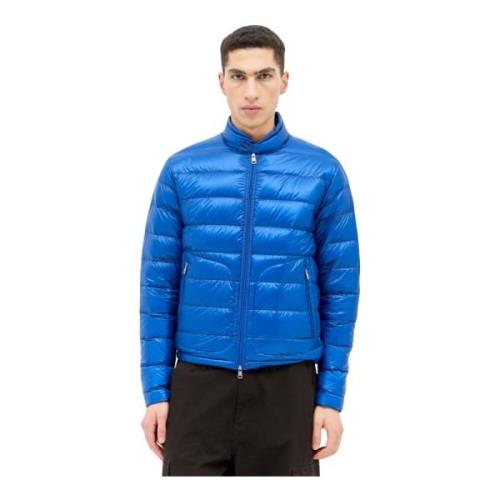 Moncler Quiltad Dunjacka Lång Säsong Blue, Herr