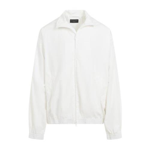 Balenciaga Vit Tracksuit Jacka White, Herr