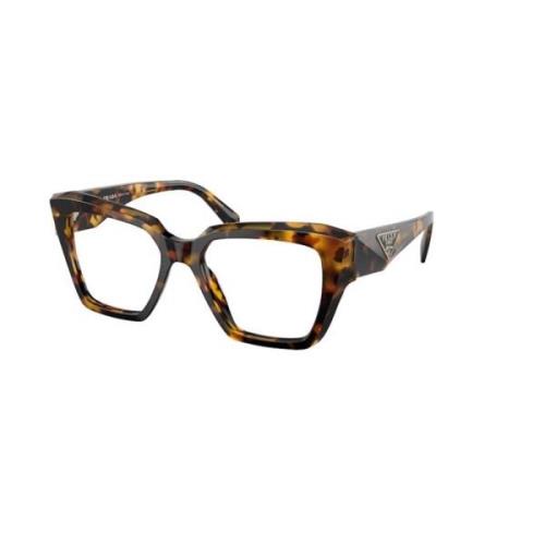 Prada Stiliga Carey Ram Solglasögon Brown, Unisex