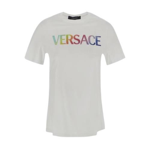 Versace T-Shirts White, Dam