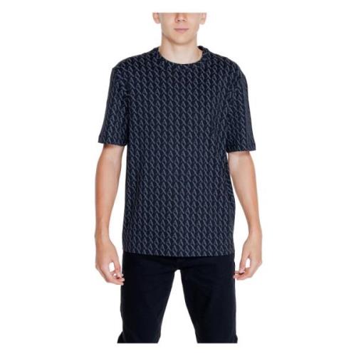 Armani Exchange Herr T-shirt och Polo Kollektion Black, Herr