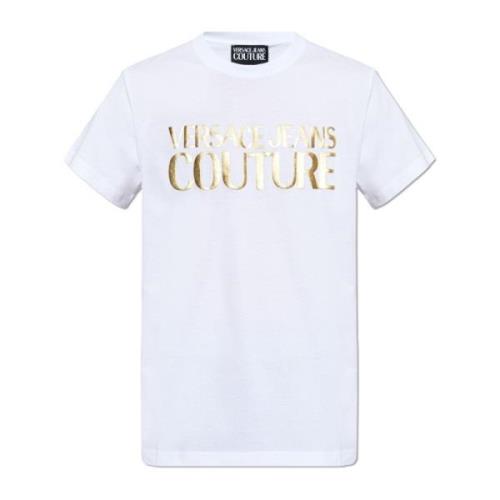 Versace Jeans Couture T-shirt med logotyp White, Herr