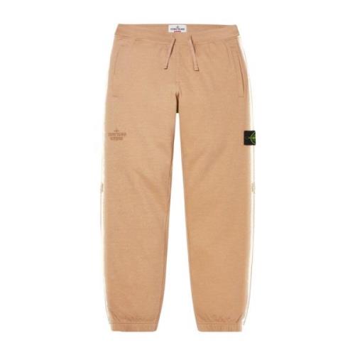 Supreme Begränsad upplaga Stone Island Stripe Sweatpant Orange, Herr