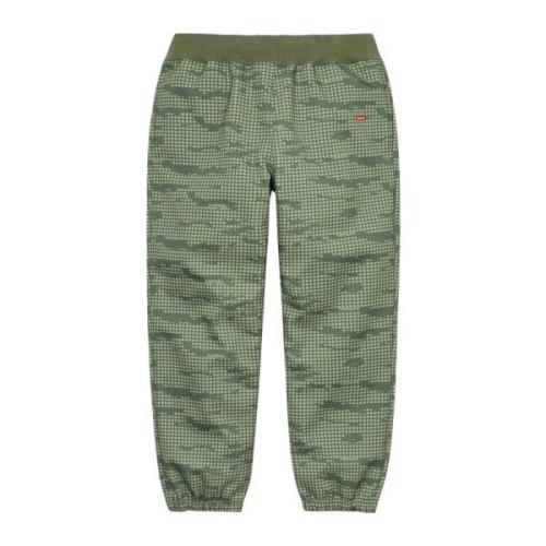 Supreme Begränsad upplaga Windstopper Sweatpant Olive Grid Camo Green,...