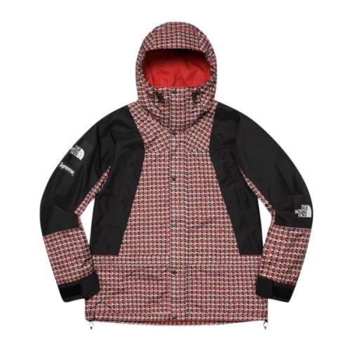 Supreme Studded Mountain Light Jacket Red Multicolor, Herr