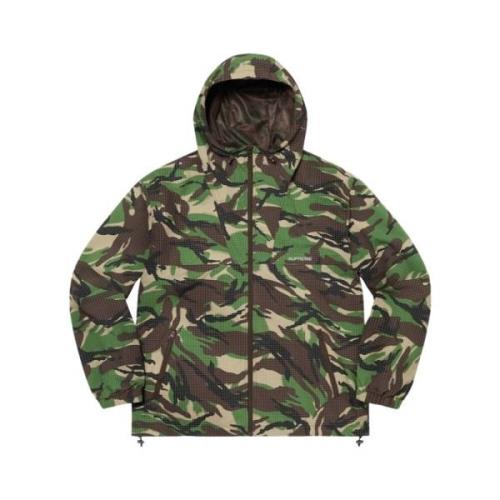 Supreme Begränsad upplaga Ripstop Jacka Swirl Camo Multicolor, Herr