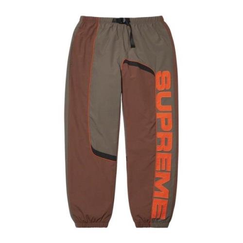 Supreme Brun Panel Spårbyxa Begränsad Upplaga Brown, Herr