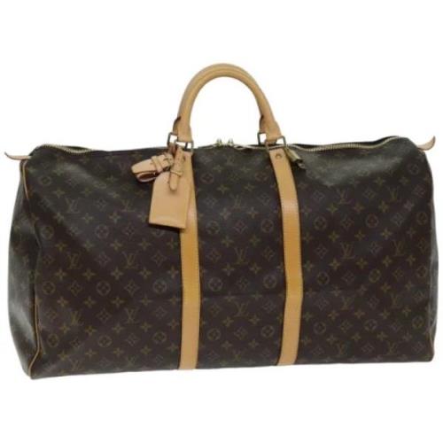 Louis Vuitton Vintage Pre-owned Canvas louis-vuitton-vskor Brown, Dam