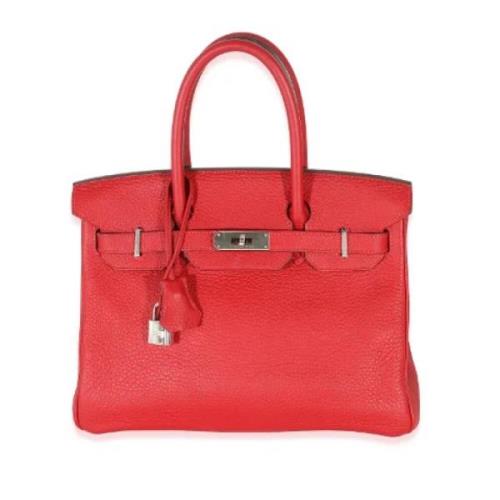 Hermès Vintage Pre-owned Laeder handvskor Red, Dam