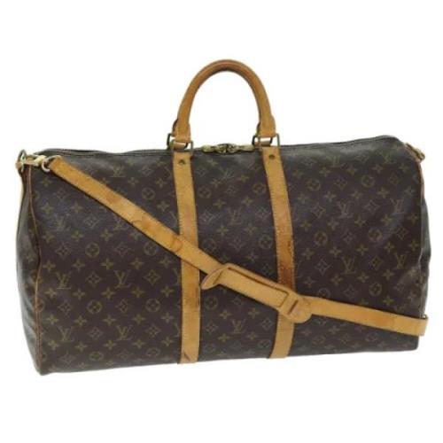 Louis Vuitton Vintage Pre-owned Canvas louis-vuitton-vskor Brown, Dam