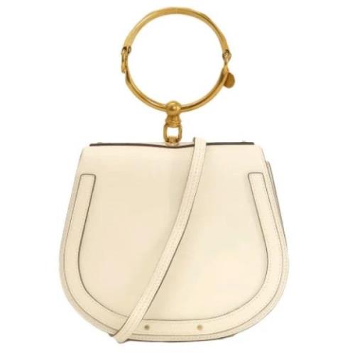 Chloé Pre-owned Pre-owned Laeder handvskor Beige, Dam