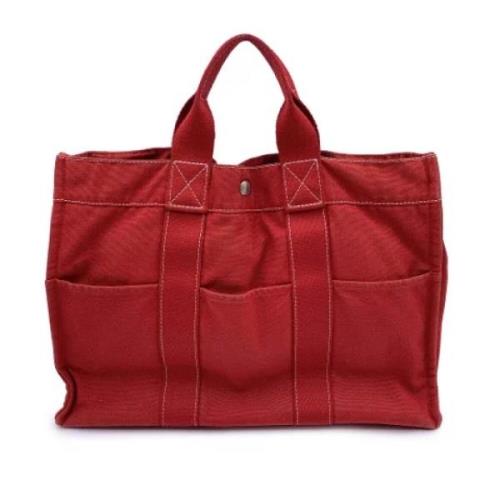 Hermès Vintage Pre-owned Bomull handvskor Red, Dam