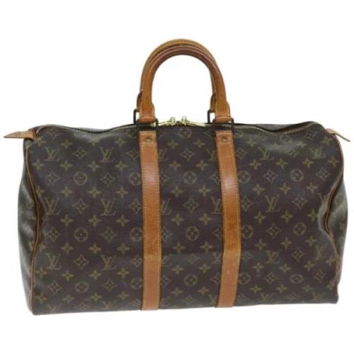 Louis Vuitton Vintage Pre-owned Canvas louis-vuitton-vskor Brown, Dam