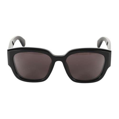 Alexander McQueen Svart Rök Am0468S Solglasögon Black, Dam