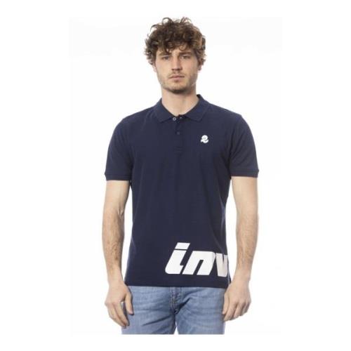 Invicta Klassiskt Polo Shirt med Logodetalj Blue, Herr