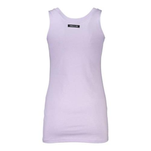 Cavalli Class Elegant Lila Tank Top Purple, Dam