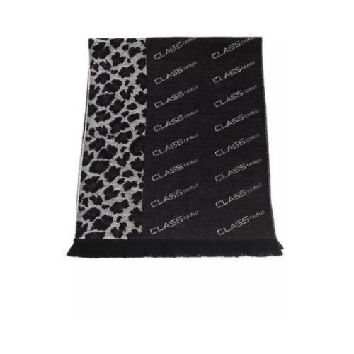 Cavalli Class Animalier Fantasy Logo Halsduk Black, Unisex