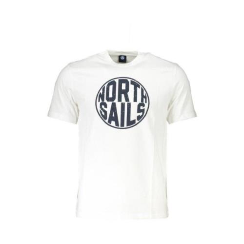 North Sails Tryckt Logot-shirt White, Herr