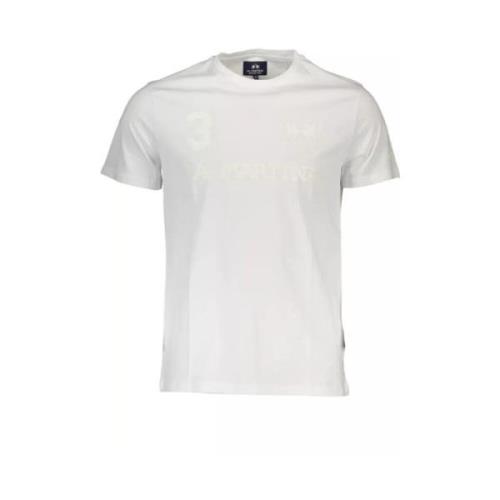 La Martina Elegant vit T-shirt White, Herr