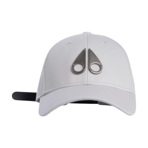 Moose Knuckles Logo Icon Cap Dusk White, Unisex