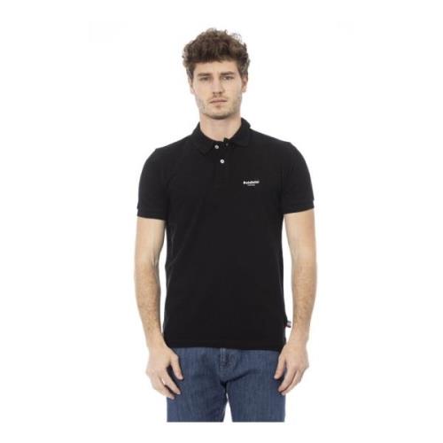 Baldinini Trend Polo Skjorta med Logo Black, Herr