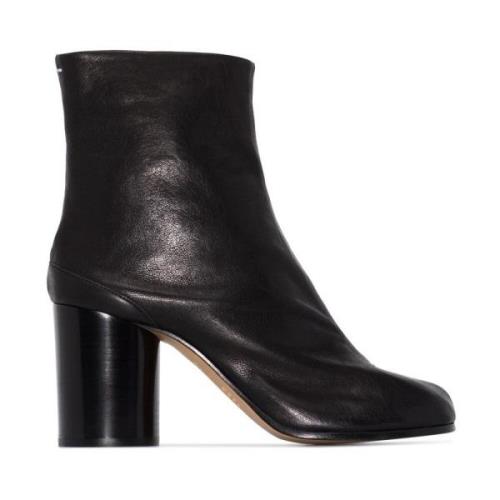 Maison Margiela Svarta Tabi Ankelboots Black, Dam