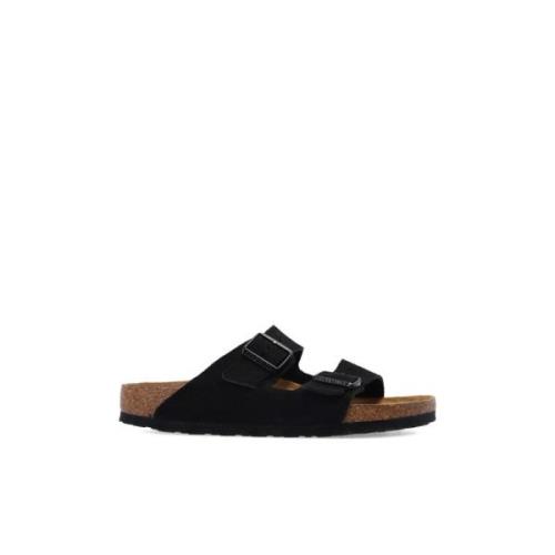 Birkenstock Arizona Soft Footbed Sandaler Black, Dam