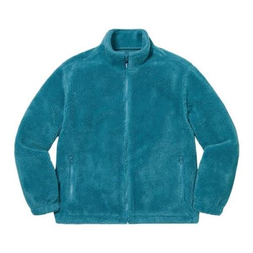 Supreme Begränsad upplaga Star Fleece Jacket Teal Green, Herr