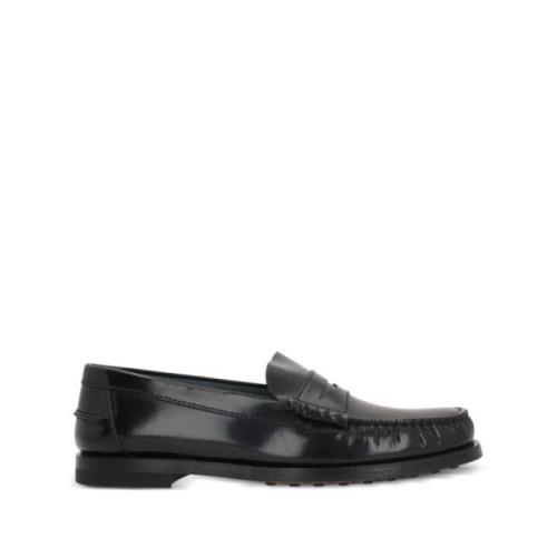 Tod's Svarta Loafers för Män Black, Dam