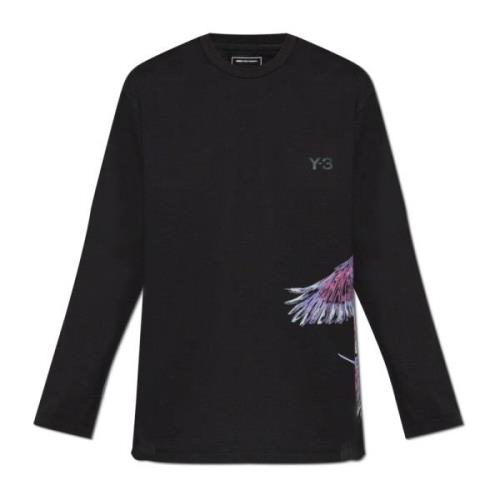 Y-3 Långärmad T-shirt Black, Unisex