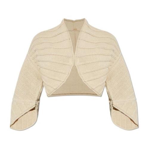 Cult Gaia Cardigan Galina Beige, Dam