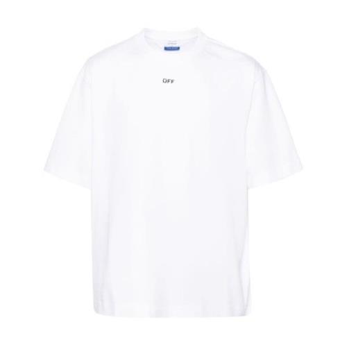 Off White Grafiskt Tryck T-shirts och Polos White, Herr